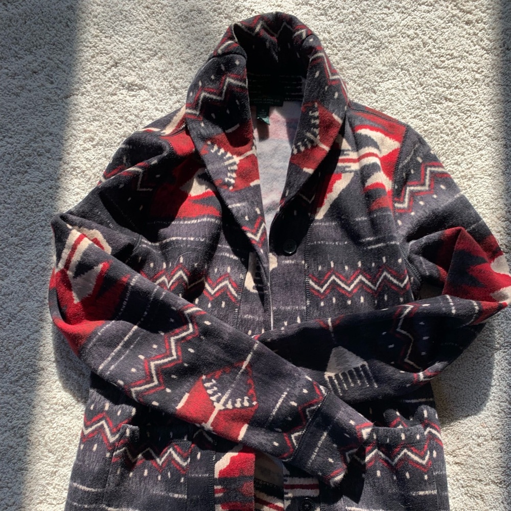 Ralph Lauren Aztec Knit Blazer
